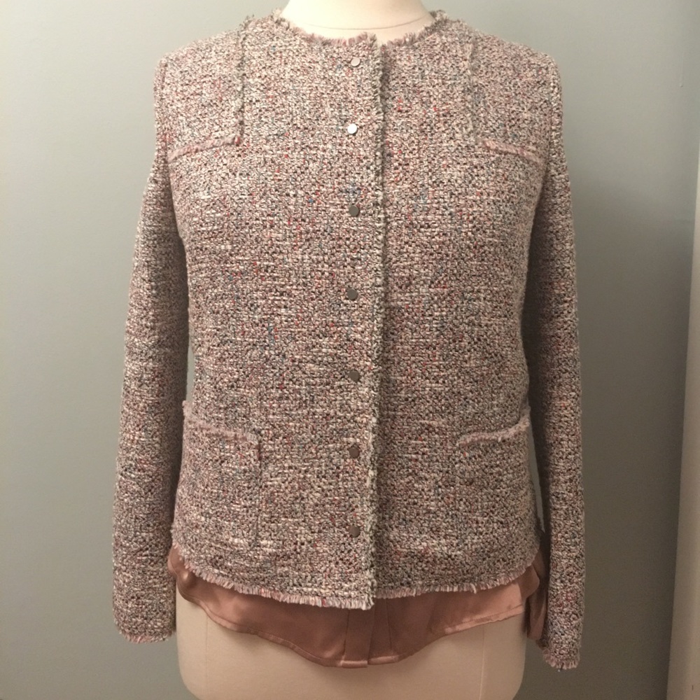 Hugo Boss AG Dieselstrasse 12 tweed jacket